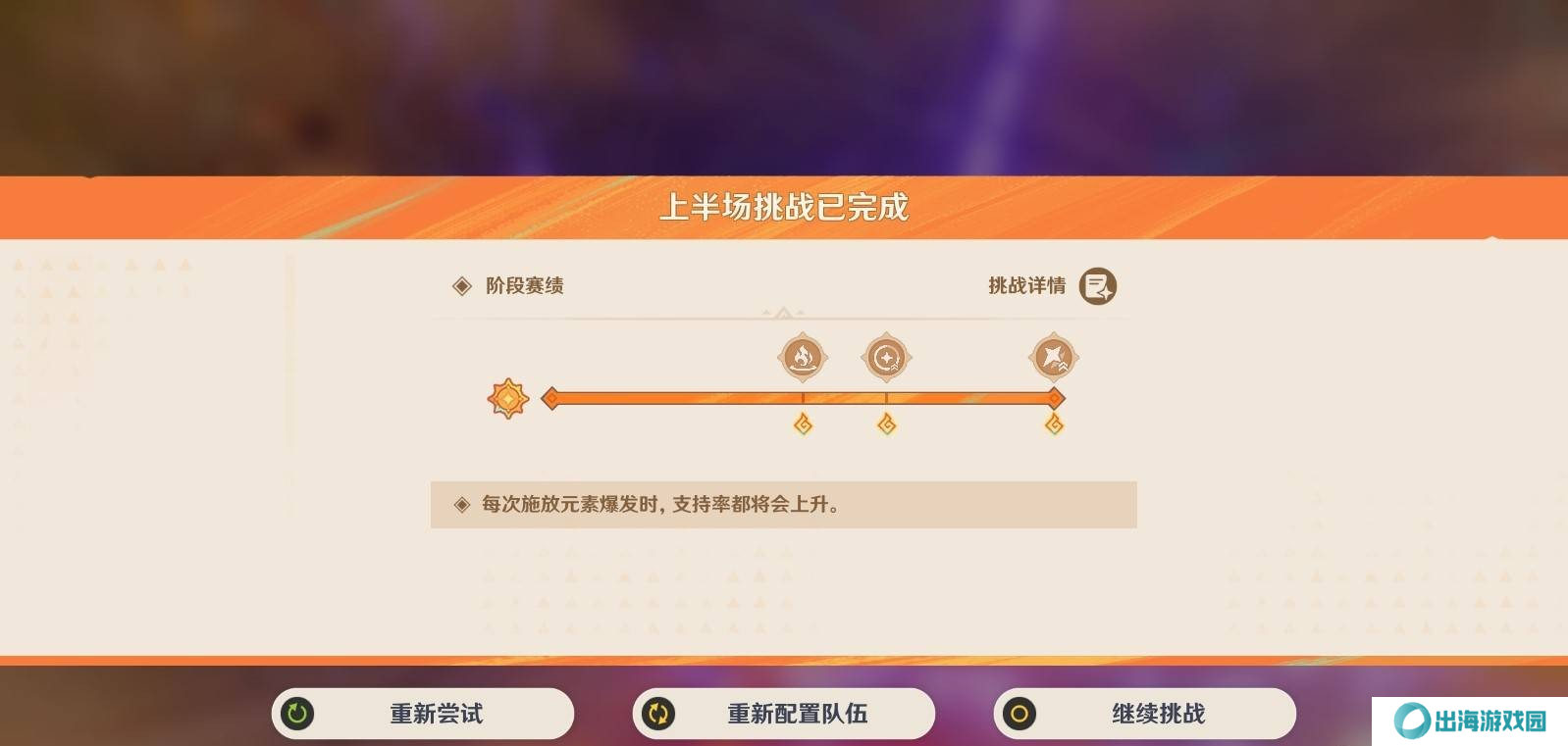 原神无极限超激格斗赛第二关满分配队推荐 第二天崩毁山王海扁挑战赛攻略[多图]图片4