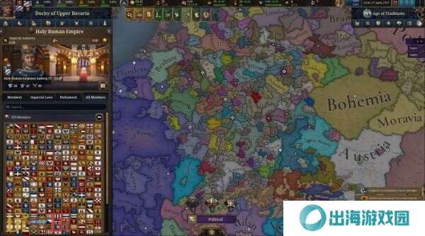 策略游戏续作《Europa Universalis V》将登陆Steam