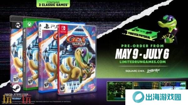 《GEX Trilogy》将于6月16日发售 现已开启预定
