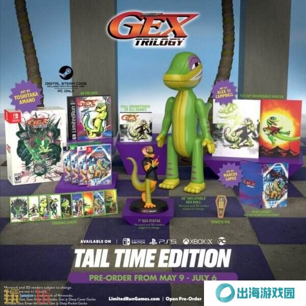 《GEX Trilogy》将于6月16日发售 现已开启预定