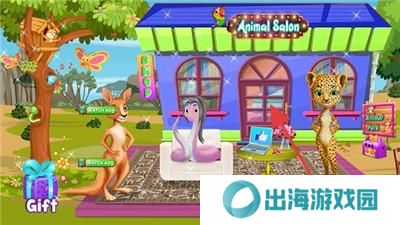 动物发型师沙龙宠物造型