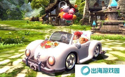 婚车坐骑,升级至3阶可双人搭乘)