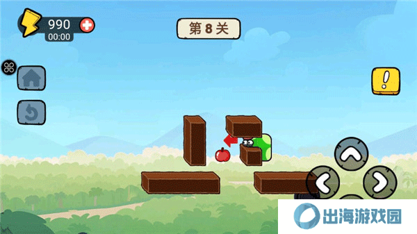 贪吃的苹果蛇游戏