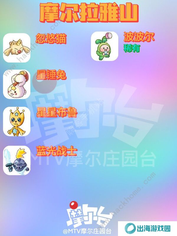 摩尔庄园精灵分布大全 勇士精灵全地图位置总汇图片3